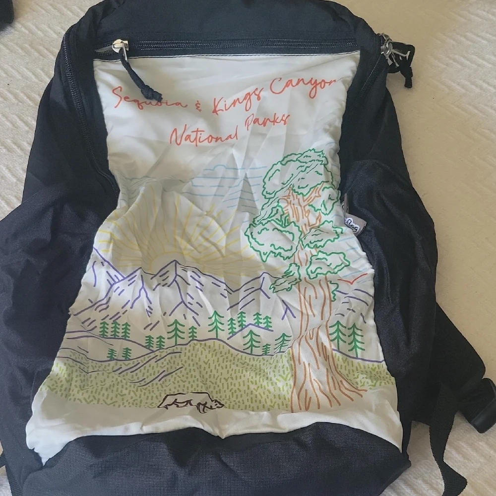 Chico Bag Foldable Day National Park  Backpack nwt - Picture 2 of 14